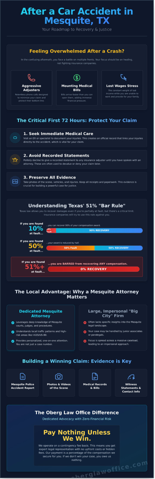 Car Accident Attorney Mesquite: Protecting Your Rights and Recovery in 2026 - Infographic