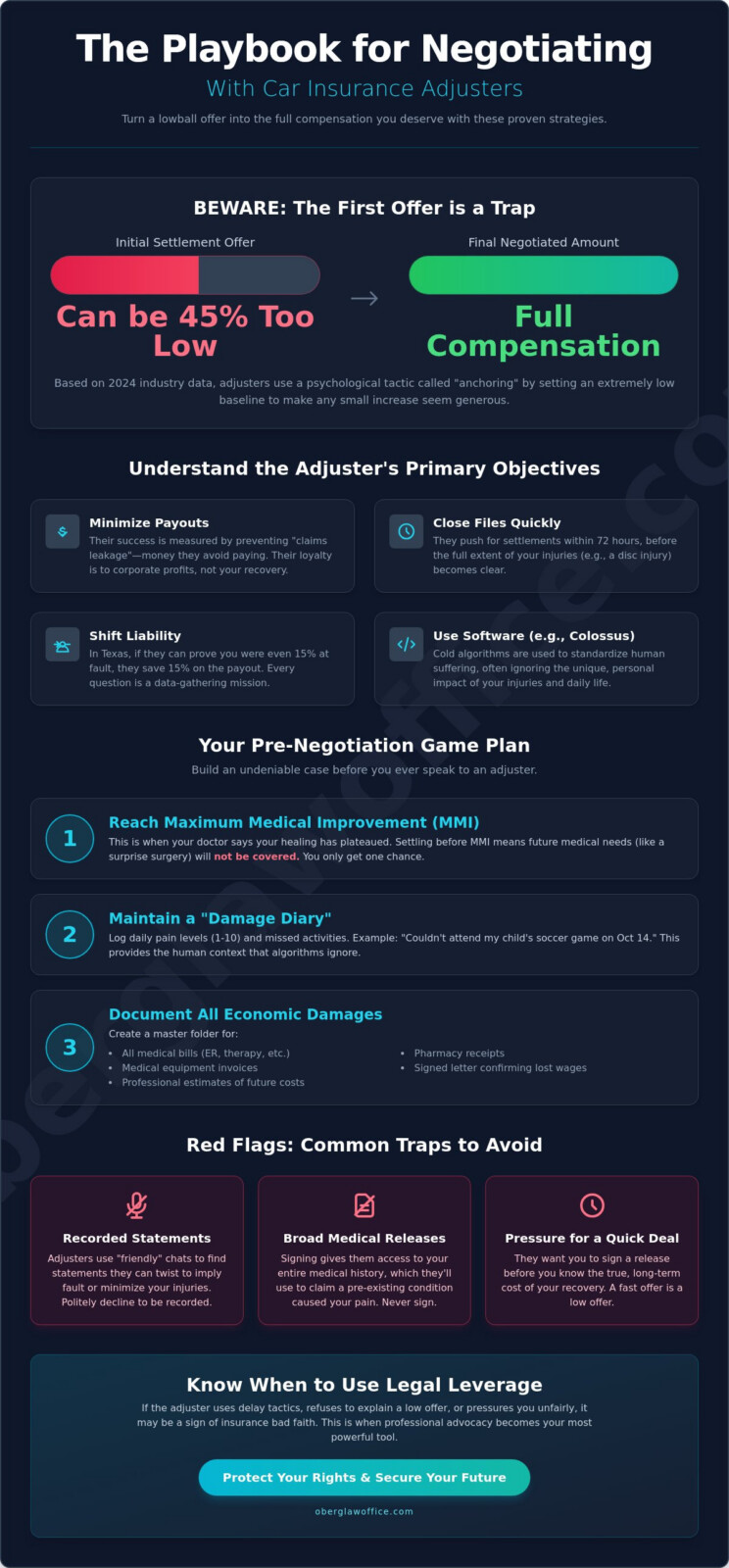 How to Negotiate With a Car Insurance Adjuster: A 2026 Guide to Fair Settlements