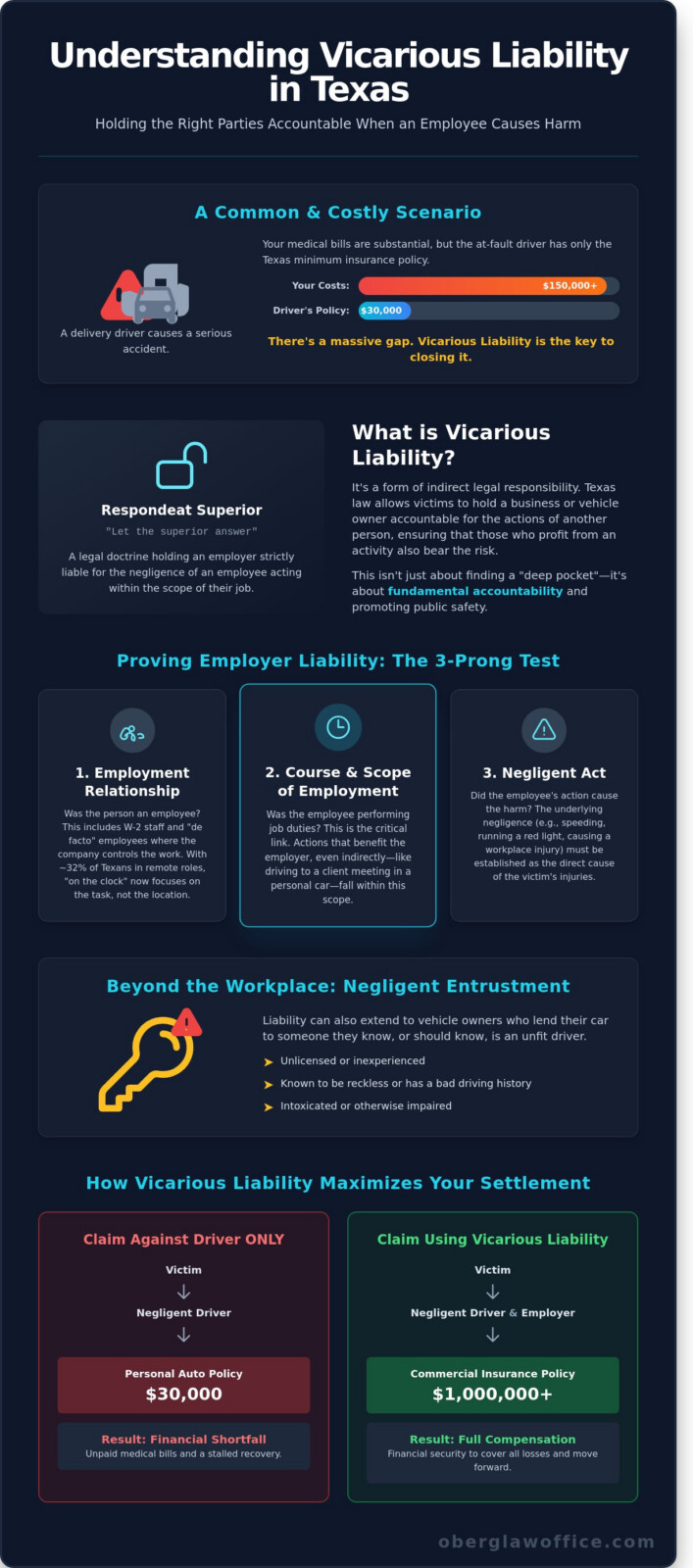 Vicarious Liability in Texas: How to Hold Third Parties Accountable for Your Injuries