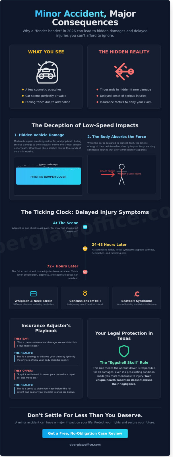 What to Do After a Minor Vehicle Accident: A 2026 Guide to Protecting Your Rights