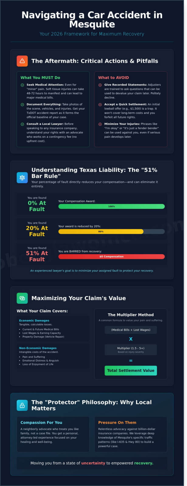 Your Guide to Hiring a Car Accident Lawyer in Mesquite (2026 Edition)