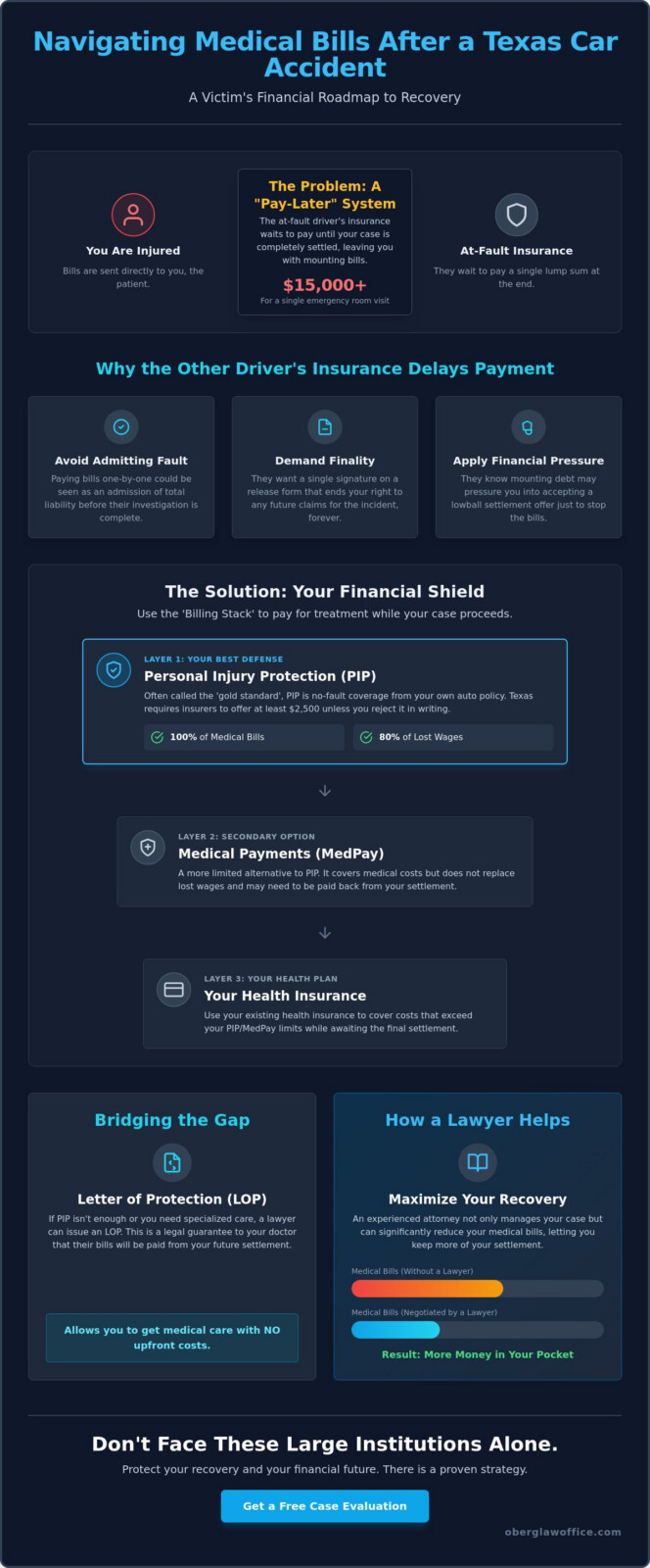 How to Pay Medical Bills After a Car Accident in Texas: A 2026 Guide