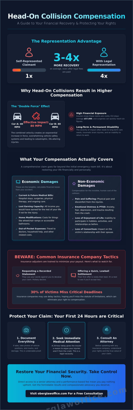 Head-On Collision Injury Compensation: A Comprehensive 2026 Guide to Payouts