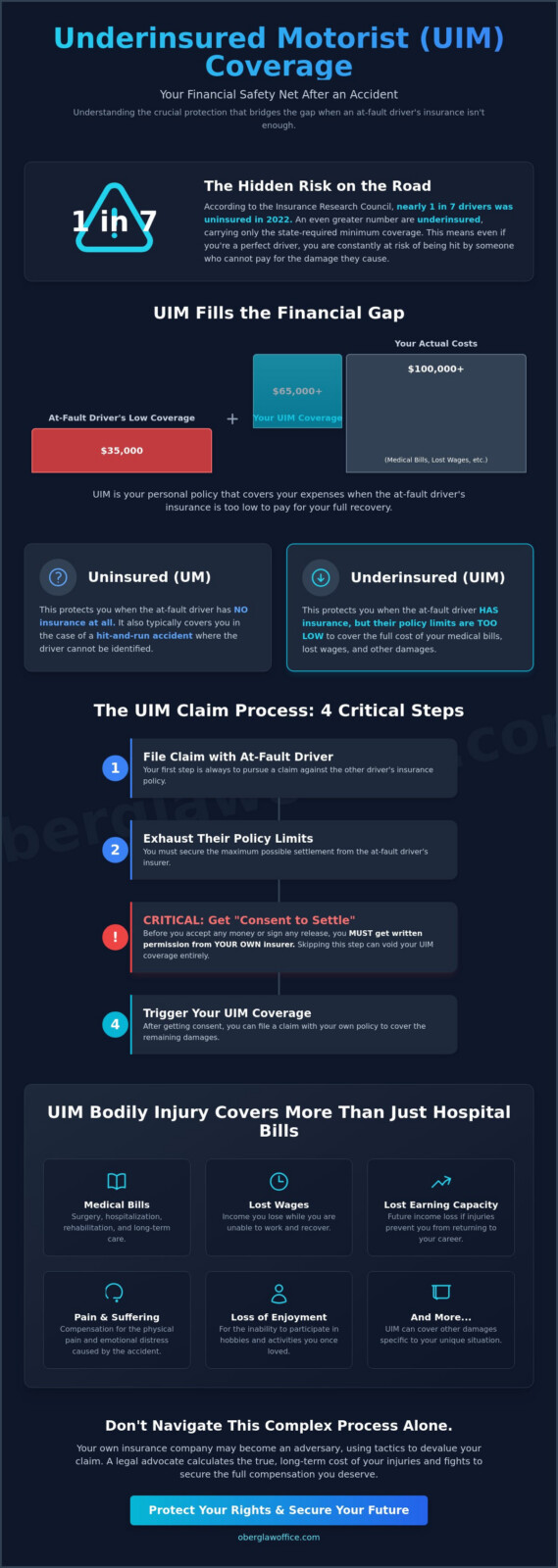 Underinsured Motorist Coverage Explained: Protecting Your Future After a Serious Accident