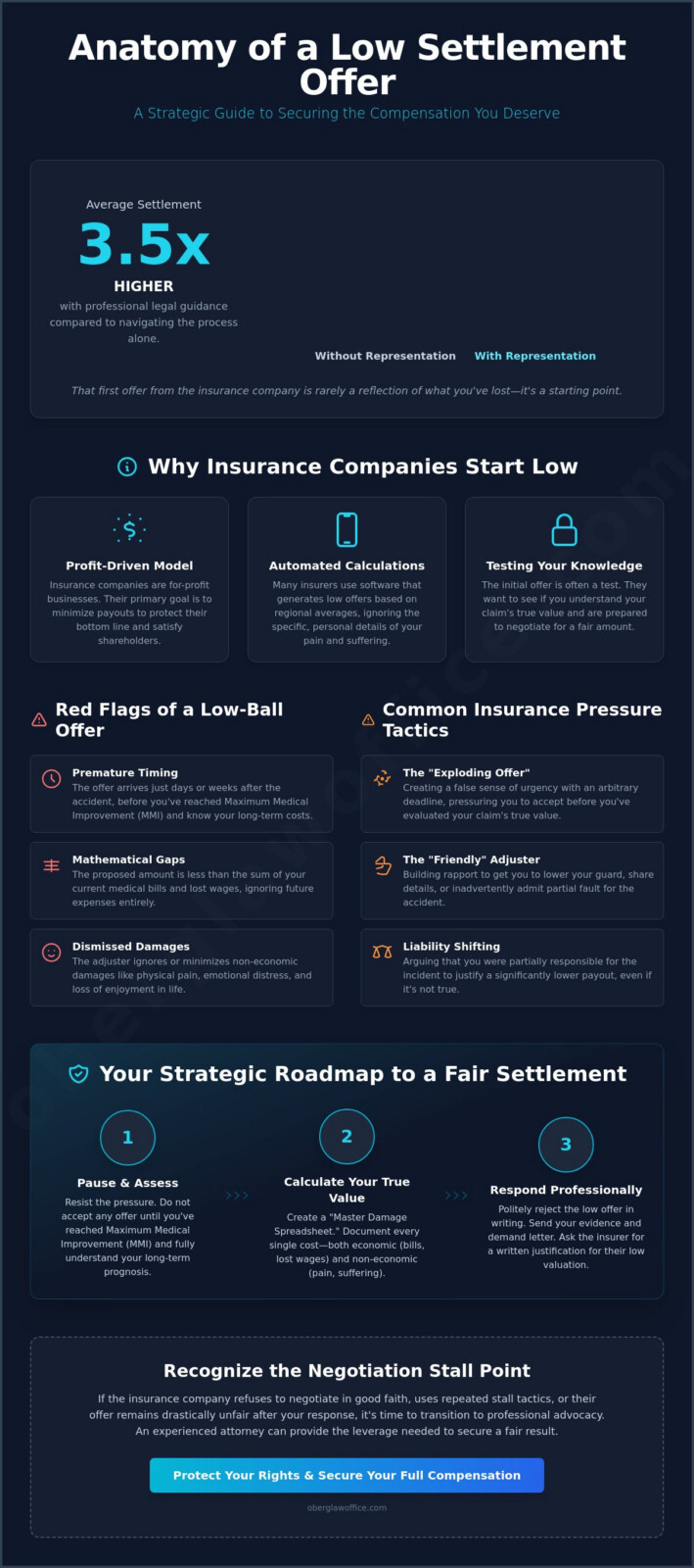 Responding to a Low Settlement Offer: A Strategic Guide to Fair Compensation in 2026