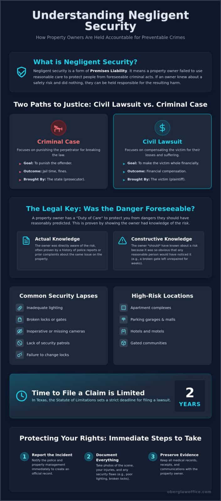 Negligent Security Lawyer Mesquite: Your 2026 Guide to Premises Liability