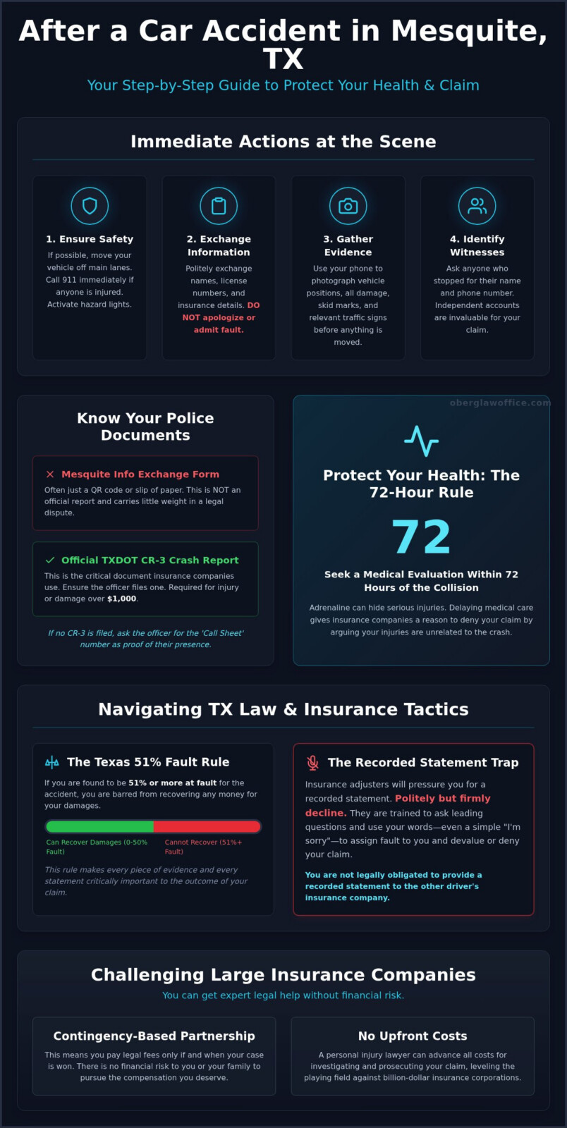 Mesquite, TX Car Accident: 2026 Legal Recovery Guide
