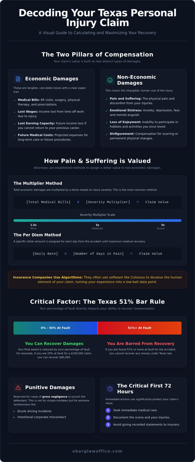 Texas Personal Injury Claim Value: What Is Your Case Actually Worth in 2026?