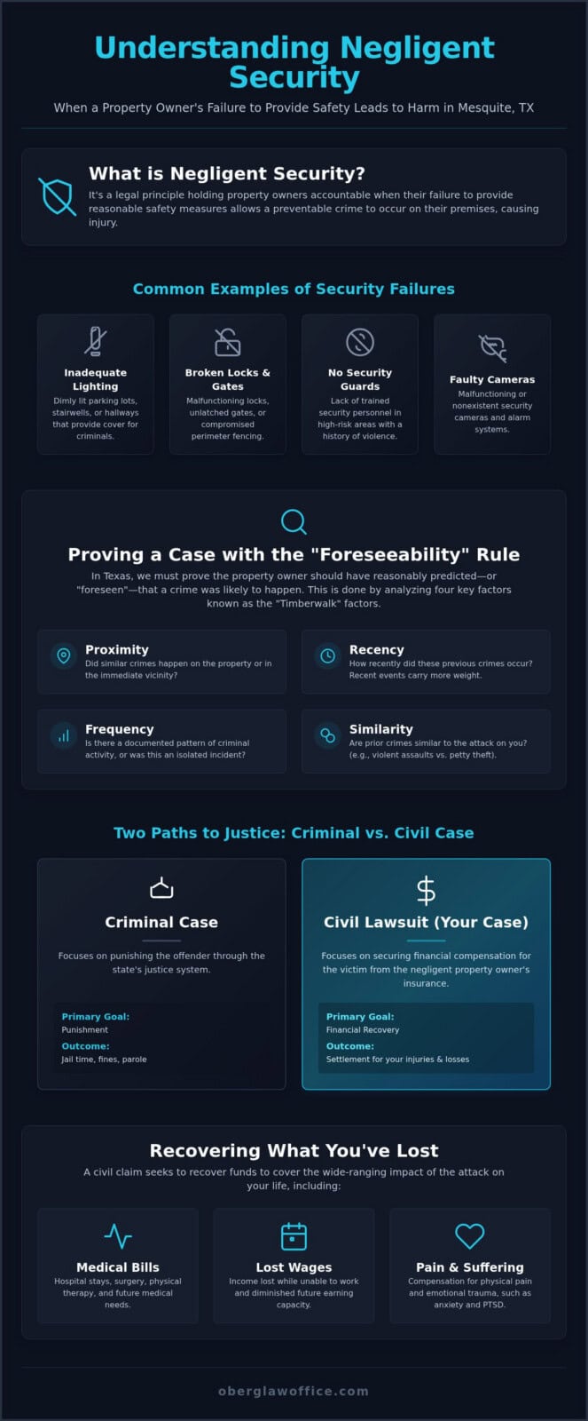 Negligent Security Lawyer in Mesquite: Seeking Justice for Preventable Crimes (2026)