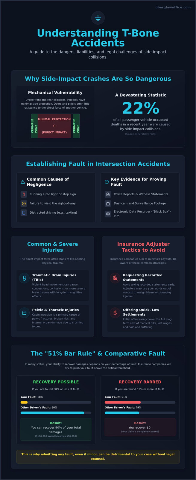 T-Bone Accident Lawyer: Your Guide to Side-Impact Collision Claims (2026)