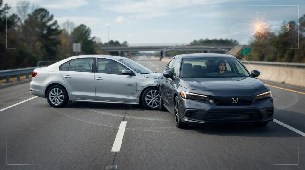 Who Is at Fault in a Sideswipe Accident? 2026 Guide